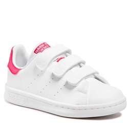 adidas Skor adidas Stan Smith Cf C FX7540 Ftwwht/Ftwwht/Bopink