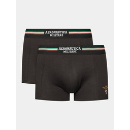 Aeronautica Militare Aeronautica Militare 2er-Set Boxershorts AM1UBX001 Schwarz