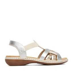 Rieker Sandalen Rieker CEO-65918-91 Silberfarben