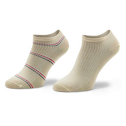 Tommy Hilfiger Set di 2 paia di calzini corti da donna Tommy Hilfiger 701223804 Beige 002