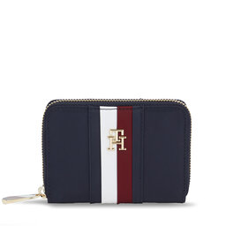 Tommy Hilfiger Portfel damski Tommy Hilfiger Poppy Med Za Corp AW0AW15279 Space Blue DW6