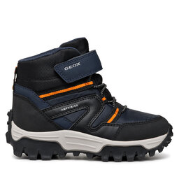Geox Kozačky Geox J Himalaya Boy B Abx J46FRD 050FU C0045 M Tmavomodrá