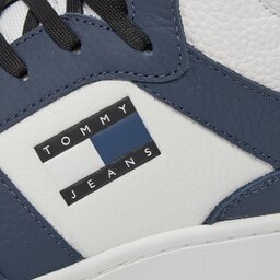 

Снікерcи Tommy Jeans Tjm Retro Basket Sneaker Mid EM0EM01401 Navy C1G, Cиній
