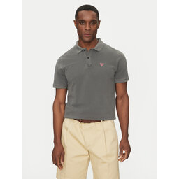 Guess Guess Поло F5GP00 K9WF1 Сірий Regular Fit