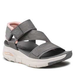Skechers Sandale Skechers Pop Retro 119246/GYPK Gray/Pink