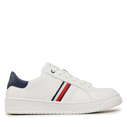 

Снікерcи Tommy Hilfiger Stripes Low Cut Lace-Up Sneaker T3X9-32849-1355 S White/Blue X336, Білий