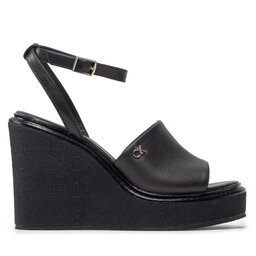 

Босоніжки Calvin Klein Wedge 70 Arch Stit-Jq HW0HW01129 Ck Black BAX, Чорний