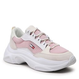 Tommy Jeans Сникърси Tommy Jeans Lightweight Shoe EN0EN02081 Misty Pink TH2