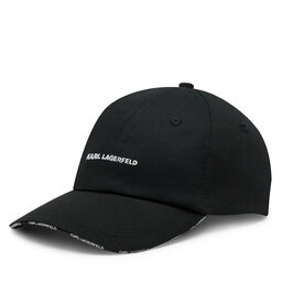 KARL LAGERFELD Czapka z daszkiem KARL LAGERFELD 230W3411 Black A999