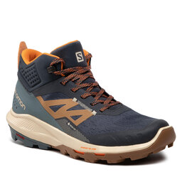 Salomon Chaussures de trekking Salomon Outpulse Mid Gtx GORE-TEX 415895 26 V0 Ebony/Bleached Sand/Vibrant Orange