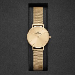 

Годинник Daniel Wellington Petite Unitone DW00100473 Gold/Gold, Золотий
