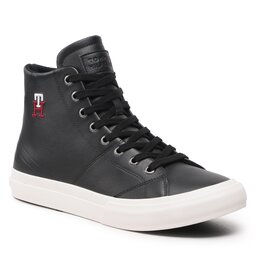 Tommy Hilfiger Αθλητικά Tommy Hilfiger Th Hi Vulc Street Leather FM0FM04739 Black BDS
