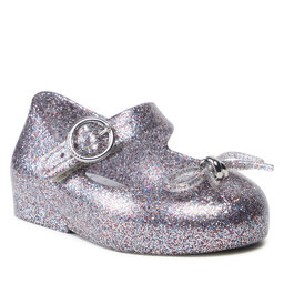 Melissa Półbuty Melissa Mini Melissa Sweet Love Bb 32803 Silver Glitter 53519