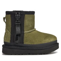 

Снігоходи Ugg T Classic Mini Zipper Tape Logo 1143699T Btol, Хакі
