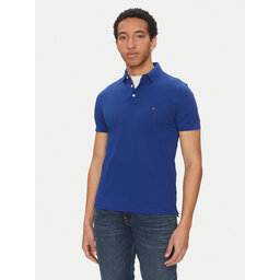 Tommy Hilfiger Tommy Hilfiger Поло 1985 MW0MW17771 Голубий Slim Fit