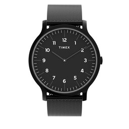 Timex Часовник Timex Norway TW2T95300 Black/Black