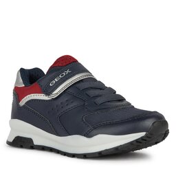 Geox Superge Geox J Pavel Boy J1615A 0BCFU C4244 S Navy/Dk Red