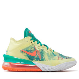 

Взуття Nike Lebron XVII Low CV7562 300 White Lime/Bright Mango, Жовтий