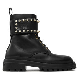 LOVE MOSCHINO Schnürstiefeletten LOVE MOSCHINO JA24235G0LIA0000 Schwarz