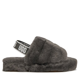 Ugg Παντόφλες Σπιτιού Ugg K Fluff Yeah Slide 1098494K Γκρι
