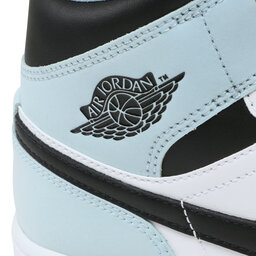 

Взуття Nike Air Jordan 1 Mid Se DV1308 104 White/Ice Blue/Black, Білий