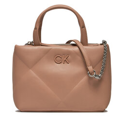 Calvin Klein Soma Calvin Klein Re-Lock Quilt Tote Mini K60K611340 Ash Rose VB8