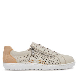 Rieker Sneakersy Rieker 52824-60 Béžová