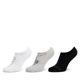 Polo Ralph Lauren Набір 3 пар високих жіночих шкарпеток Polo Ralph Lauren Tnl Logo 3Pk 455942348001 Grey
