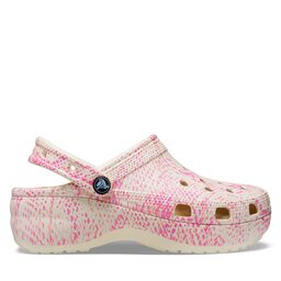 

Сабо Crocs Classic Platform Snake Print Clog W 208231 2Y3, Бежевий