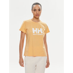 Helly Hansen Helly Hansen Majica W Hh Logo T-Shirt 2.0 34465 Oranžna Regular Fit