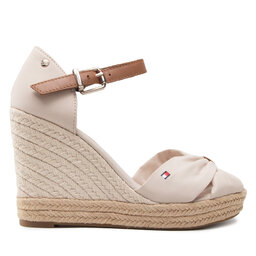 

Еспадрильї Tommy Hilfiger Basic Open Toe High Wedge FW0FW04784 Classic Beige ACI, Бежевий
