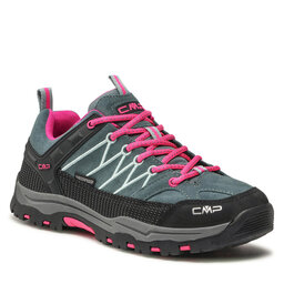 CMP Botas de trekking CMP Kids Rigel Low Trekking Shoes Wp 3Q13244J Mineral Green/Purple Fluo 14EM