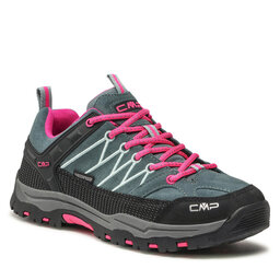 CMP Trekkingi CMP Kids Rigel Low Trekking Shoes Wp 3Q13244J Mineral Green/Purple Fluo 14EM