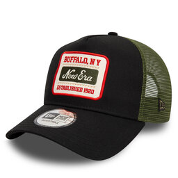 New Era Шапка с козирка New Era Patch Trucker 60595459 Черен