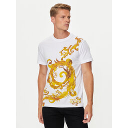 Versace Jeans Couture Versace Jeans Couture Camiseta 76GAH6SW Blanco Regular Fit