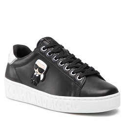 KARL LAGERFELD Sneakersy KARL LAGERFELD KL61030A Black Lthr