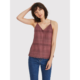 Vero Moda Vero Moda Top Honey 10190150 Dunkelrot Regular Fit