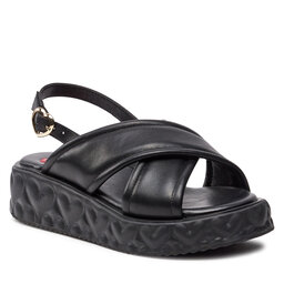 

Босоніжки LOVE MOSCHINO JA16325I0IIE0000 Nappa Nero, Чорний