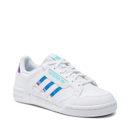 adidas Pantofi adidas Continental 80 Stripes J GZ3255 Ftwwht/Ftwwht/Pulaqu
