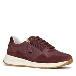 Geox Sneakersy Geox D Bulmya D36NQB 0EK22 C7011 Wine