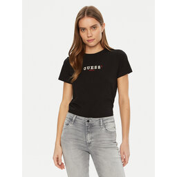 Guess Jeans Guess Jeans T-Shirt W5RI54 J1314 Schwarz Regular Fit