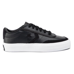 

Снікерcи Converse Courtland Ox 162580C Black/Black/White, Чорний
