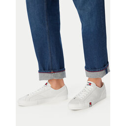 Tommy Jeans Sneakers Tommy Jeans Archive Vulc. Y2K Long Lace EM0EM01676 Écru