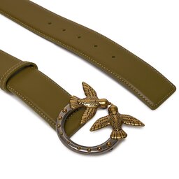 

Жіночий ремінь Pinko Love Berry H4 Belt . AI 23-24 PLT01 100120 A114 Verde Abet V62Q, Хакі