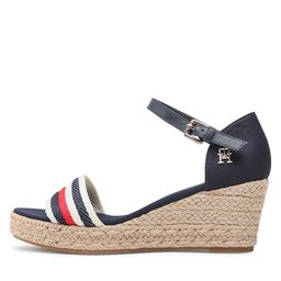 

Еспадрильї Tommy Hilfiger Mid Wedge Corporate FW0FW07078 Space Blue DW6, Cиній