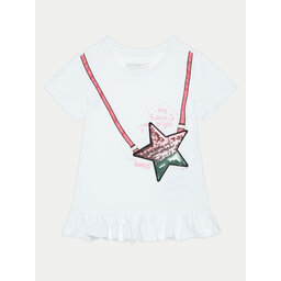 Guess Guess T-Shirt K5RI19 K6YW4 Λευκό Regular Fit