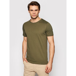 Jack&Jones Jack&Jones Marškinėliai Orrganic Basic 12156101 Žalia Slim Fit