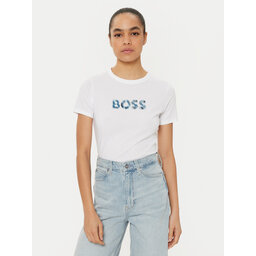 BOSS BOSS Camiseta C_Elogo 50535322 Blanco Regular Fit