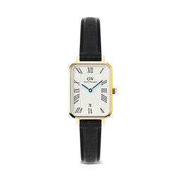 Daniel Wellington Karóra Daniel Wellington Quadro Roman Numerals Date DW00100865 Fekete