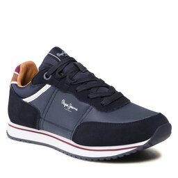 Pepe Jeans Sneakersy Pepe Jeans Tour Classic 22 PMS30883 Navy 595